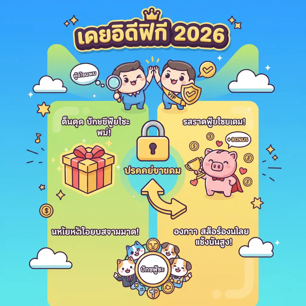 เครดิตฟรีไม่ต้องฝาก - บัญชีผู้ใช้