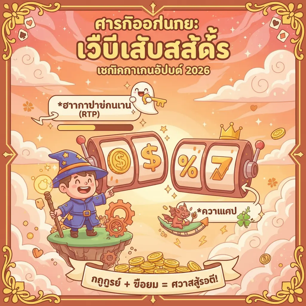 วิธีเล่นสลอต - คาสิโนออนไลน์