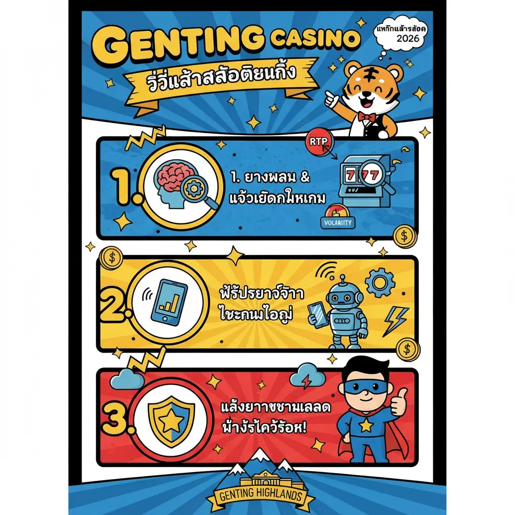 วิธีเล่นสลอตเกนติ้ง - Genting Casino