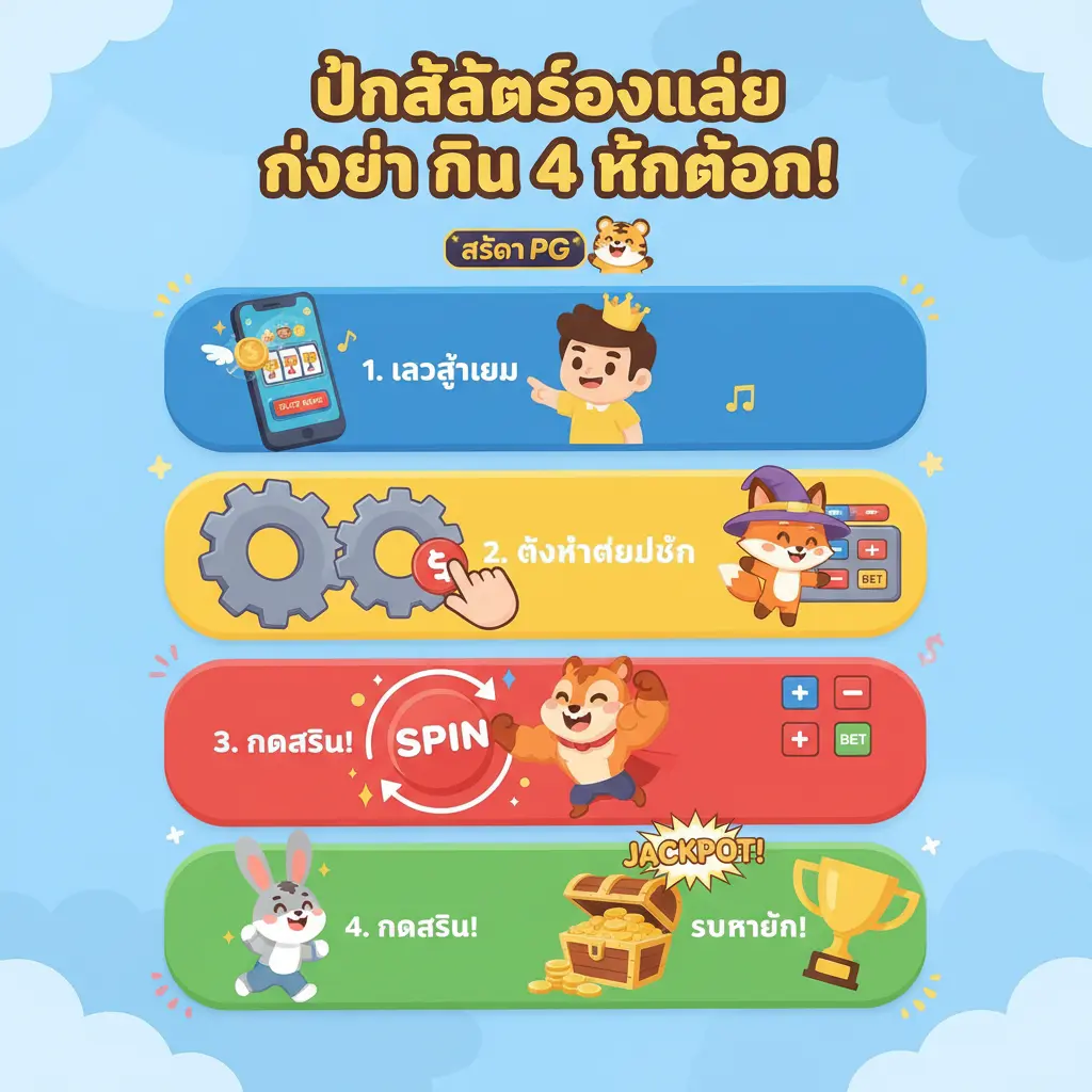 ขั้น ตอน การเล่นสล็อต - พนันออนไลน์