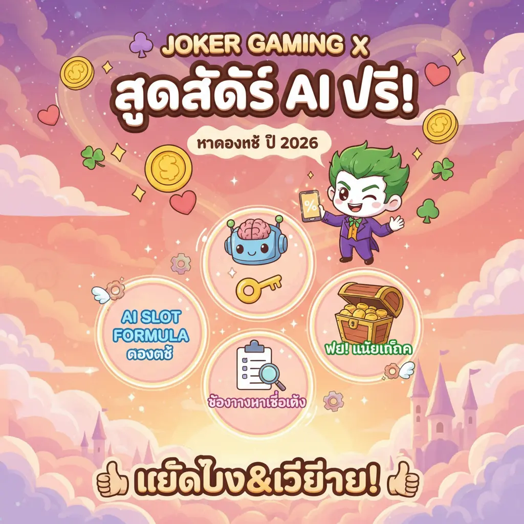 สูตรสล็อต ai ฟรี - Joker Gaming