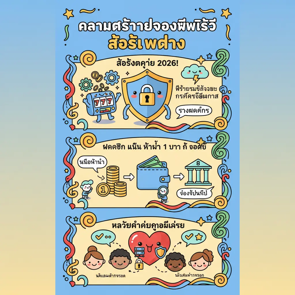 เว็บตรง สล็อต ฝากถอน ไม่มี ขั้นต่ำ 1 บาท ก็ ถอนได้ - ความปลอดภัยของเว็บไซต์